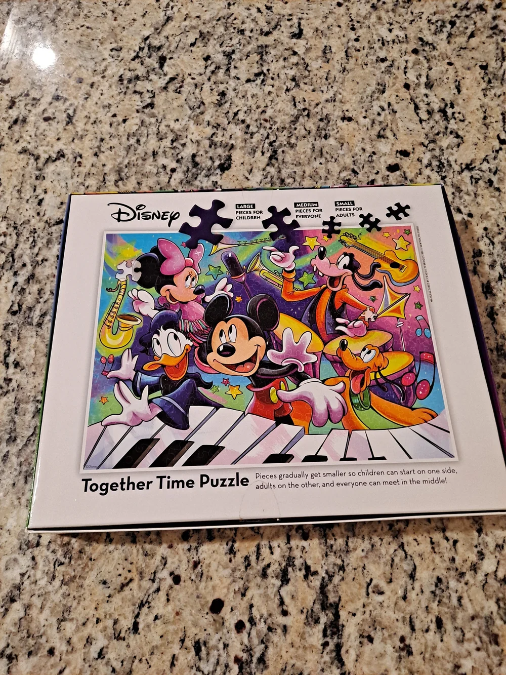 Disney Mickey Music Together Time 400 Piece Family Jigsaw Puzzle by Ceaco